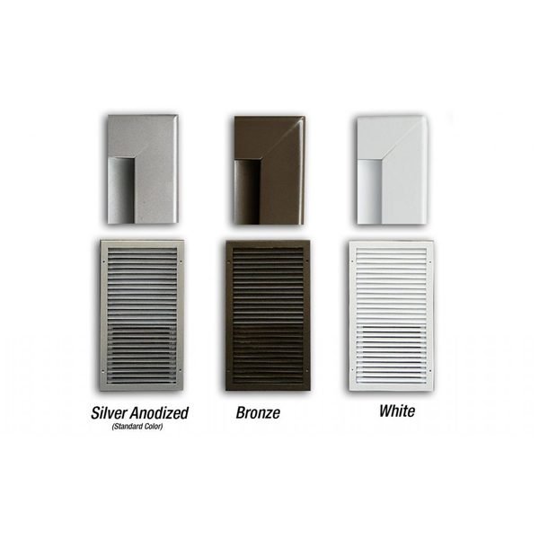 Lpwa Lg Arch 208V 4500W W/Surface Can, Tp Stat, White, King Electric, Mfr#: LPWA2045-S-TP-W